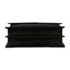 Saint Laurent  Sunset large model  shoulder bag  in black leather - Detail D1 thumbnail