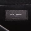 Saint Laurent  Sunset large model  shoulder bag  in black leather - Detail D2 thumbnail