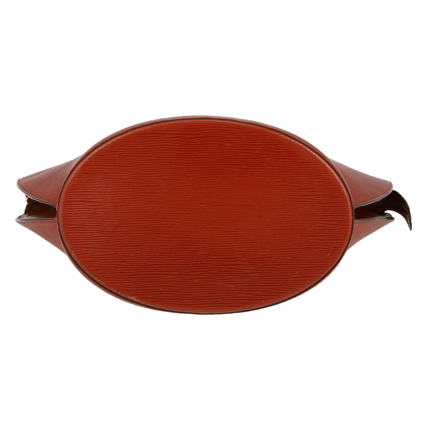 Borsa Louis Vuitton  Saint Jacques in pelle Epi marrone - Detail D1