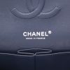 Chanel  Timeless Classic handbag  in blue quilted leather - Detail D2 thumbnail