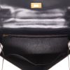 Hermès  Kelly 32 cm handbag  in navy blue box leather - Detail D3 thumbnail