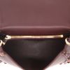 Chloé  Tess shoulder bag  in plum leather - Detail D3 thumbnail