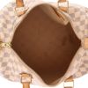 Borsa Louis Vuitton  Speedy 30 in tela a scacchi azzurro e pelle naturale - Detail D3 thumbnail