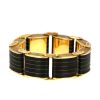 Hermès Ruy Blas  1970's bracelet in yellow gold and horsehair - 360 thumbnail