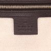 Borsa Gucci  Bamboo in tela monogram beige e pelle marrone - Detail D2 thumbnail