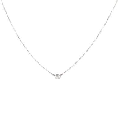 Tiffany 
Co Diamonds By The Yard necklace in platinium and diamond Tiffany 
Co Diamonds By The Yard necklace in platinium and diamond