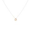 Collana Tiffany & Co Open Heart mini in oro rosa - 00pp thumbnail