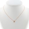 Collana Tiffany & Co Open Heart mini in oro rosa - 360 thumbnail