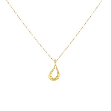Collier Tiffany 
Co Teardrop en or jaune Collier Tiffany 
Co Teardrop en or jaune