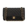 Borsa Chanel  Timeless Classic in pelle martellata e trapuntata nera - 360 thumbnail