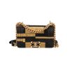 Chanel  Boy handbag  in black and gold leather - 360 thumbnail