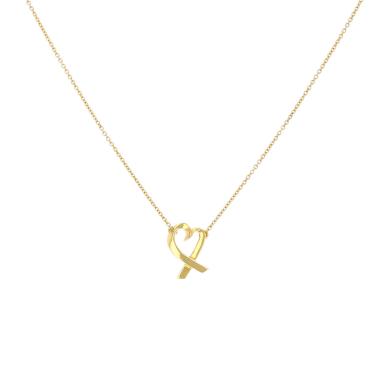 Collar Tiffany & Co Loving Heart de oro amarillo