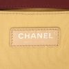 Bolso bandolera Chanel  Boy en cuero acolchado color burdeos - Detail D2 thumbnail