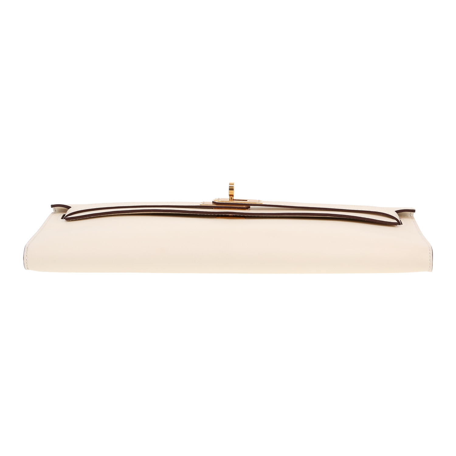 Hermès  Kelly Cut pouch  in Nata Swift leather - Detail D1