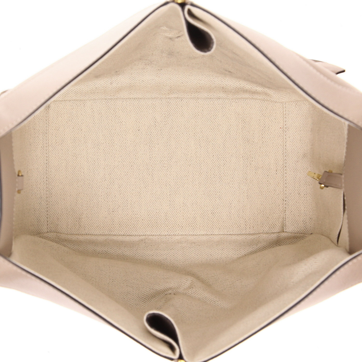 Sac bandoulière Loewe  Hammock petit modèle  en cuir taupe - Detail D3