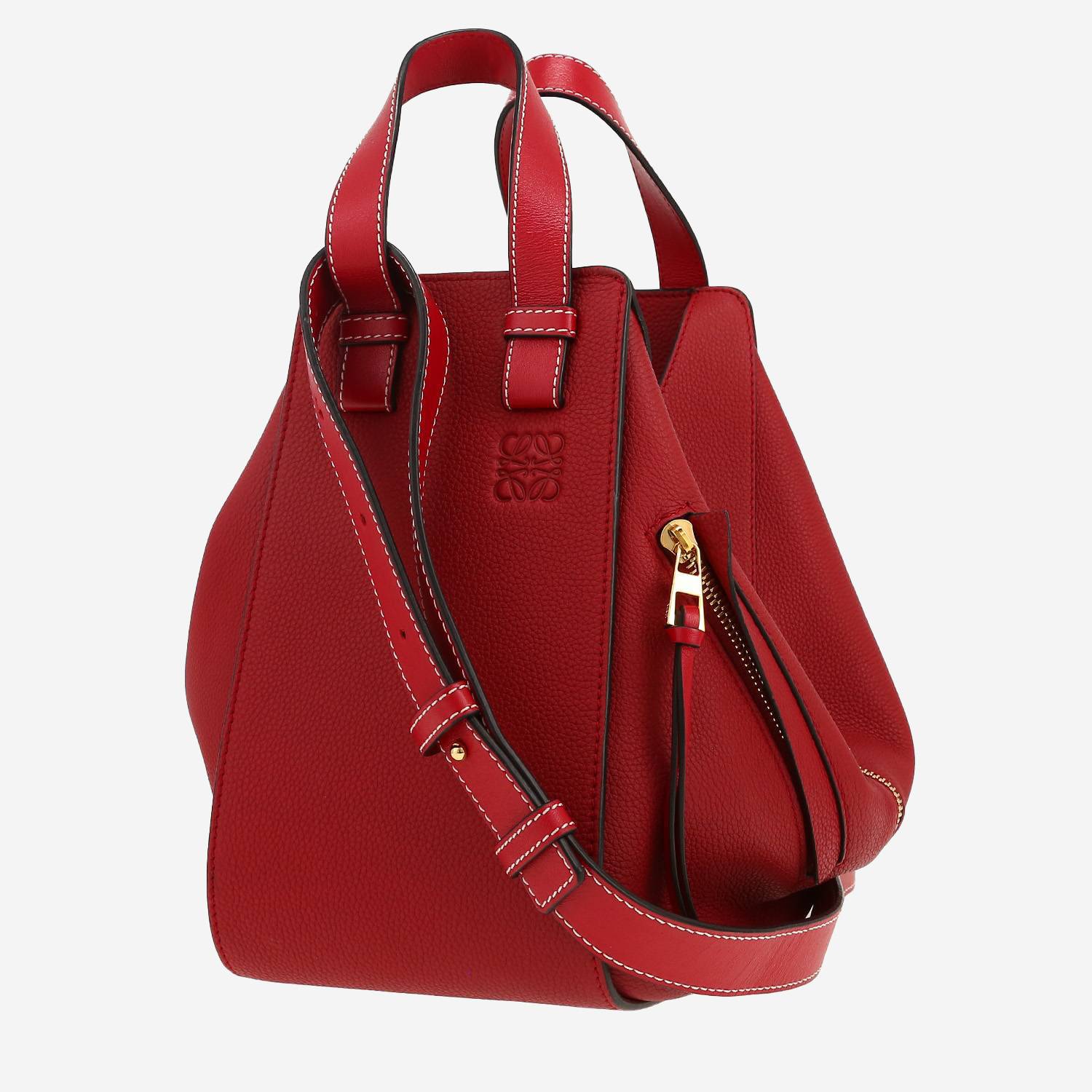 Loewe  Hammock small model  shoulder bag  in red leather