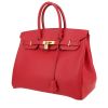 Bolso de mano Hermès  Birkin 35 cm en cuero epsom rojo Vif - 00pp thumbnail