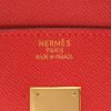 Bolso de mano Hermès  Birkin 35 cm en cuero epsom rojo Vif - Detail D2 thumbnail