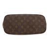 Sac cabas Louis Vuitton  Neverfull en toile monogram marron et cuir naturel - Detail D1 thumbnail