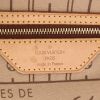 Shopping bag Louis Vuitton  Neverfull modello piccolo  in tela monogram marrone e pelle naturale - Detail D2 thumbnail