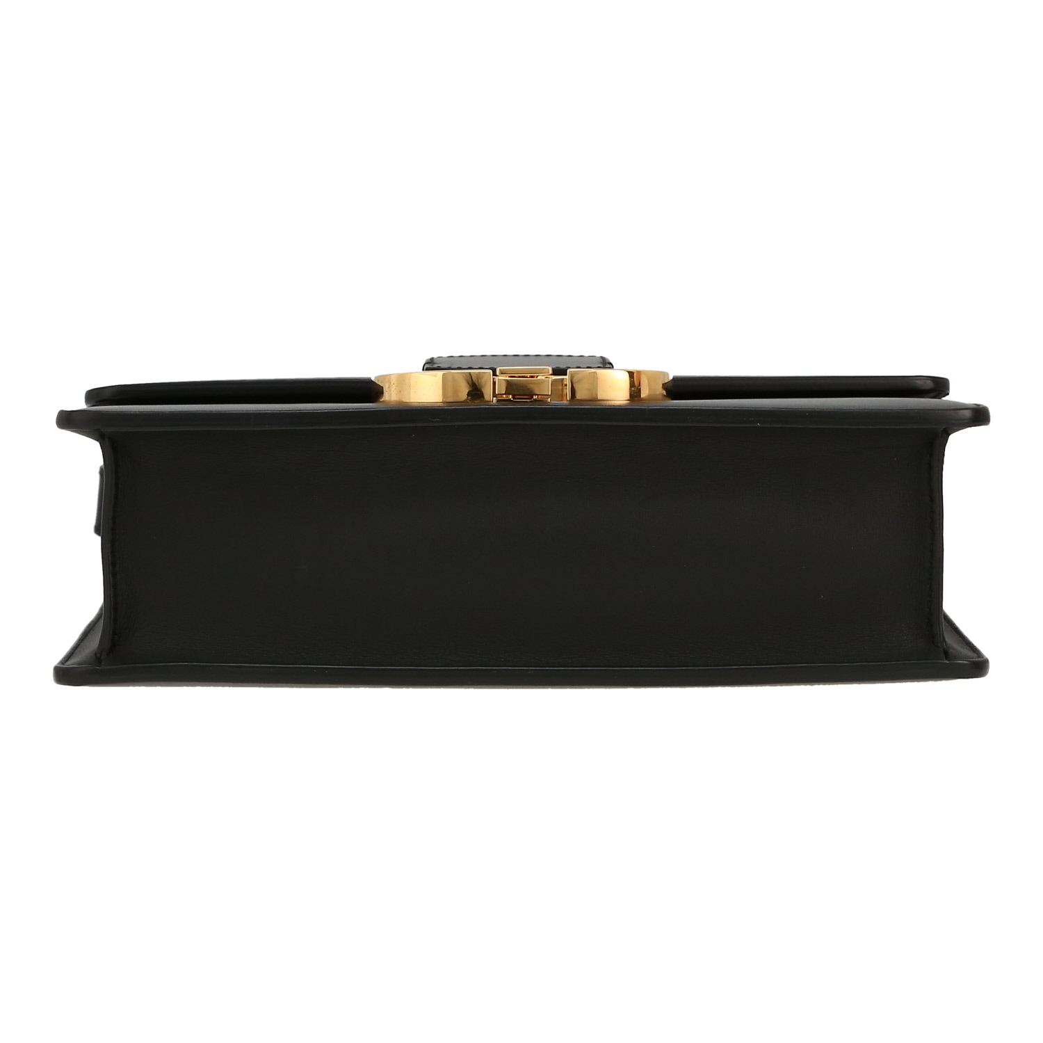 Dior 30 Montaigne shoulder bag in black leather - Detail D1