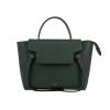 Celine  Belt shoulder bag  in green grained leather - 360 thumbnail