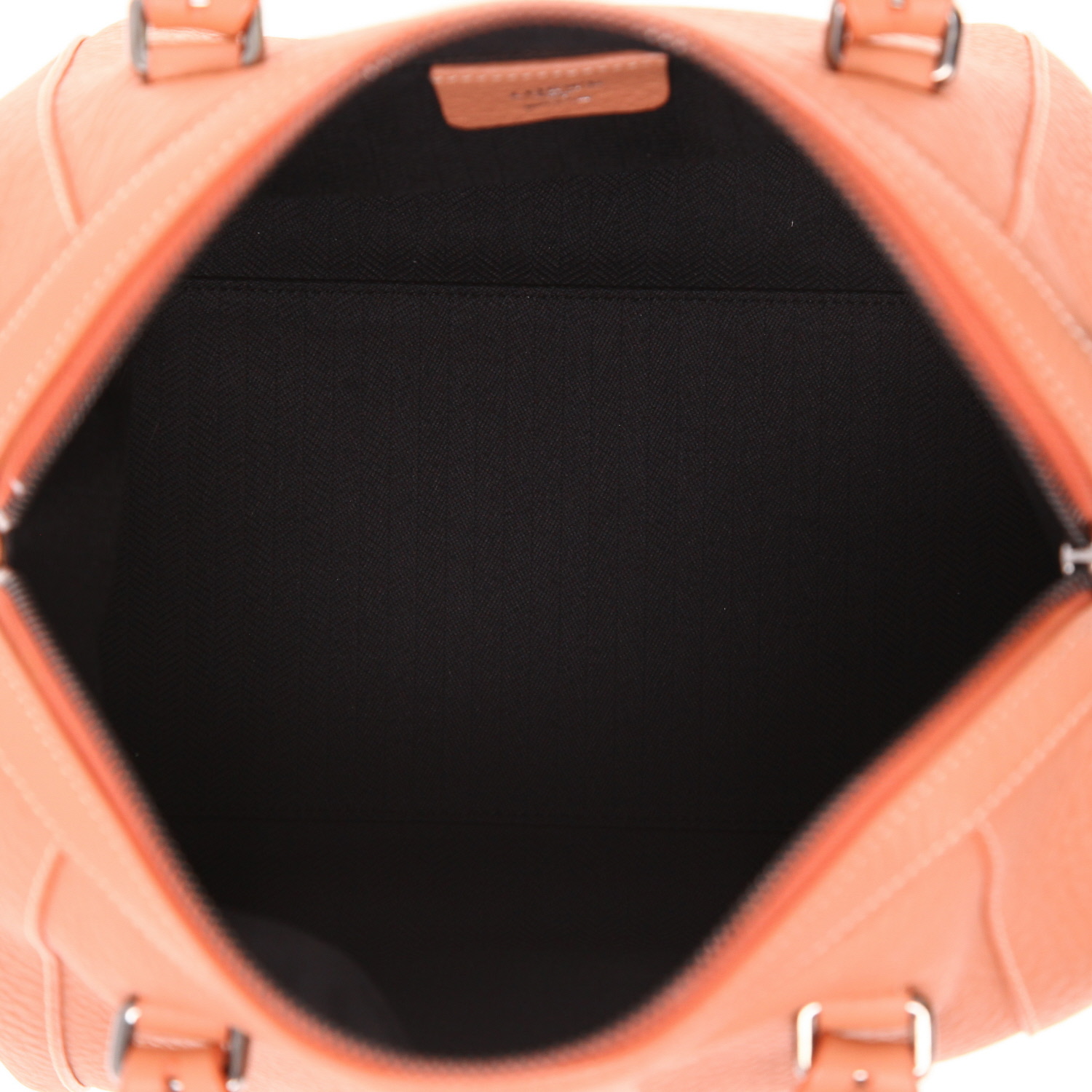 Bolso de mano Loewe  Anagram en cuero granulado rosa - Detail D3