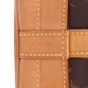 Louis Vuitton  Grand Noé shopping bag  in brown monogram leather  and natural leather - Detail D2 thumbnail