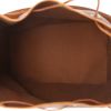 Louis Vuitton  Grand Noé shopping bag  in brown monogram leather  and natural leather - Detail D3 thumbnail