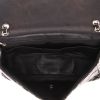 Chanel  Timeless Maxi Jumbo handbag  in black patent quilted leather - Detail D3 thumbnail