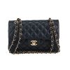 Sac à main Chanel  Timeless Petit en cuir matelassé bleu-marine - 360 thumbnail