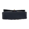 Chanel  Timeless Petit handbag  in navy blue quilted leather - Detail D1 thumbnail