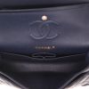 Sac à main Chanel  Timeless Petit en cuir matelassé bleu-marine - Detail D3 thumbnail
