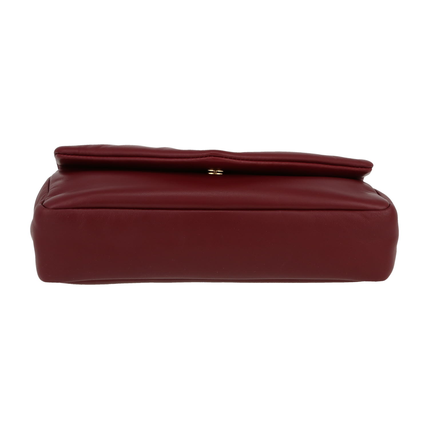 Saint Laurent   handbag  in burgundy leather - Detail D1
