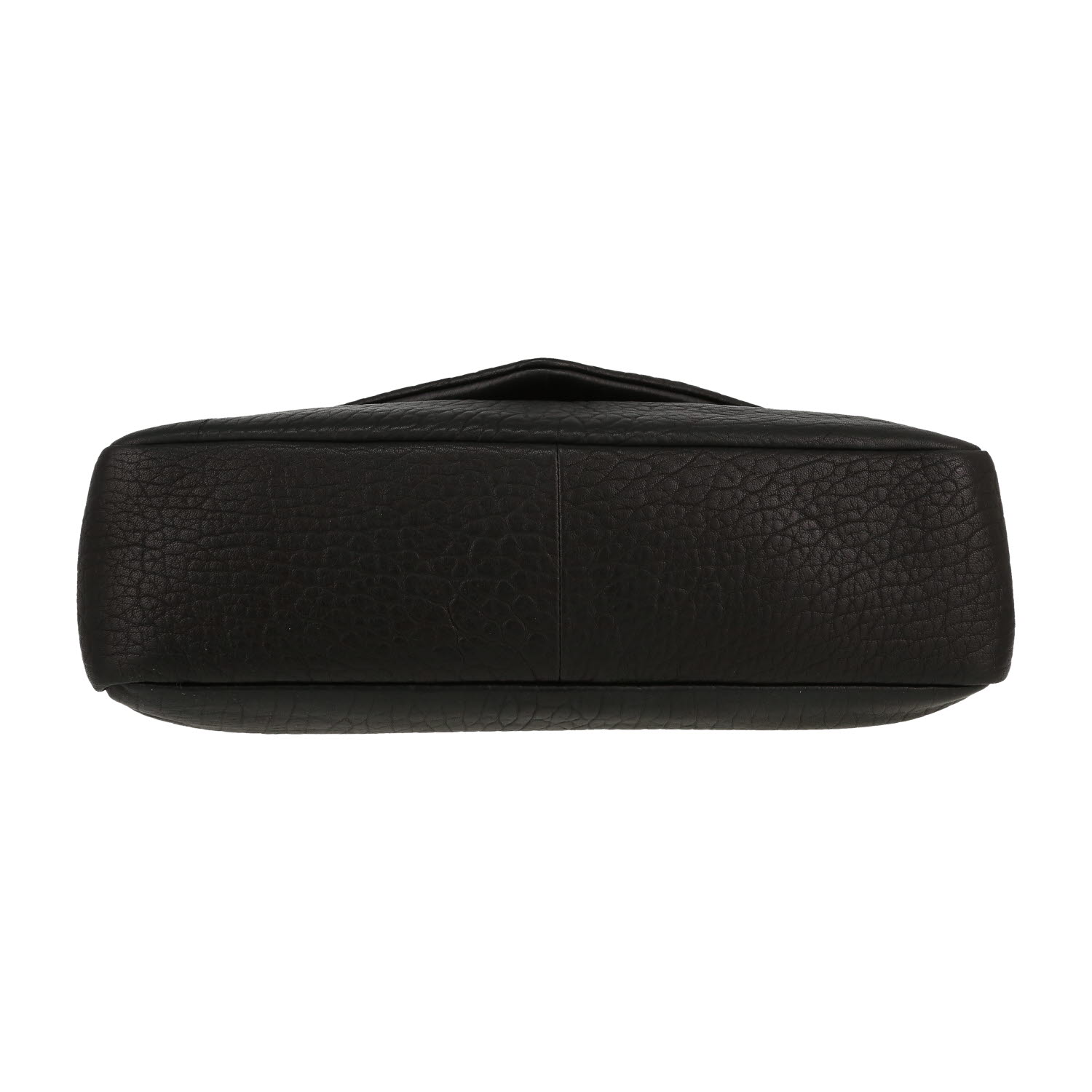 Saint Laurent   handbag  in black grained leather - Detail D1