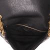 Bolso de mano Saint Laurent   en cuero granulado negro - Detail D3 thumbnail