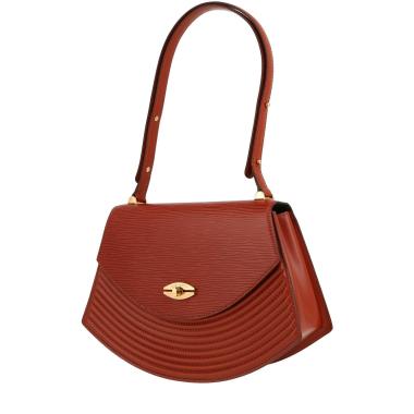 Louis Vuitton  Tilsit handbag  in cognac leather