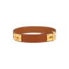 Ceinture Hermès  Médor en cuir Courchevel gold - 360 thumbnail