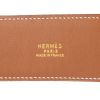 Ceinture Hermès  Médor en cuir Courchevel gold - Detail D2 thumbnail