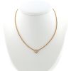 Cartier Inde Mystérieuse necklace in yellow gold and diamonds - 360 thumbnail