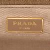 Prada   shopping bag  in pink and beige canvas  and beige nubuck - Detail D6 thumbnail