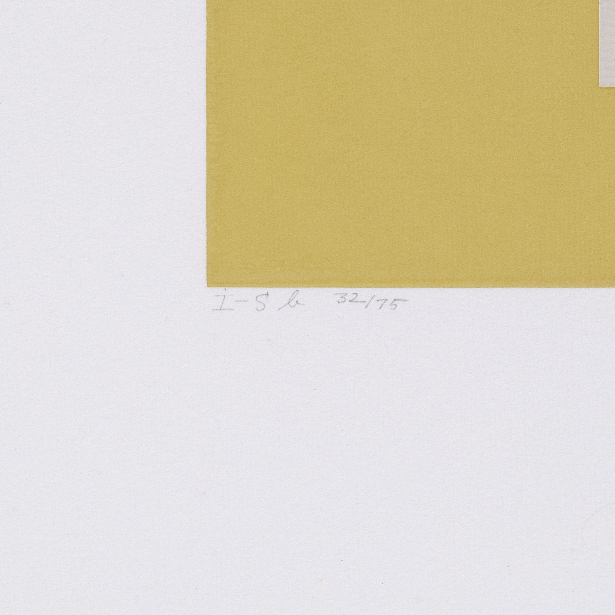 Josef Albers (1888-1976), I-S b - 1968 - Detail D2