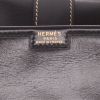 Hermès  Jige pouch  in black box leather - Detail D2 thumbnail