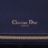 Dior  Diorama shoulder bag  in navy blue satin - Detail D2 thumbnail