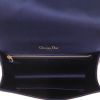 Dior  Diorama shoulder bag  in navy blue satin - Detail D3 thumbnail