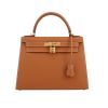 Borsa Hermès  Kelly 28 cm in pelle Epsom gold - 360 thumbnail