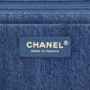 Sac à main Chanel  Timeless en toile denim bleue et mouton retourné - Detail D2 thumbnail