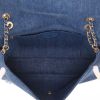 Bolso de mano Chanel  Timeless en lona denim azul y cuero de obeja volteado - Detail D3 thumbnail