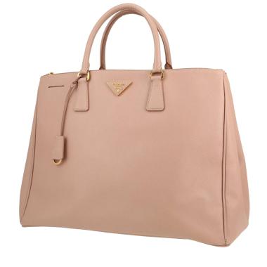 Bolso de mano Prada  Galleria en cuero saffiano rosa