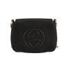 Bolso bandolera Gucci  Soho en cuero granulado negro - 360 thumbnail